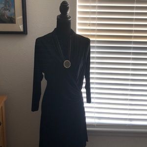 Karen Kane knit wrap dress